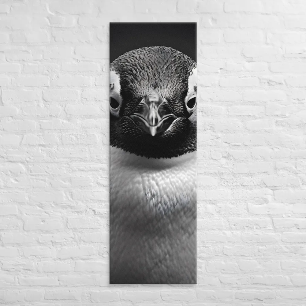 Majestic Penguin Portrait | Canvas | 20″×60″