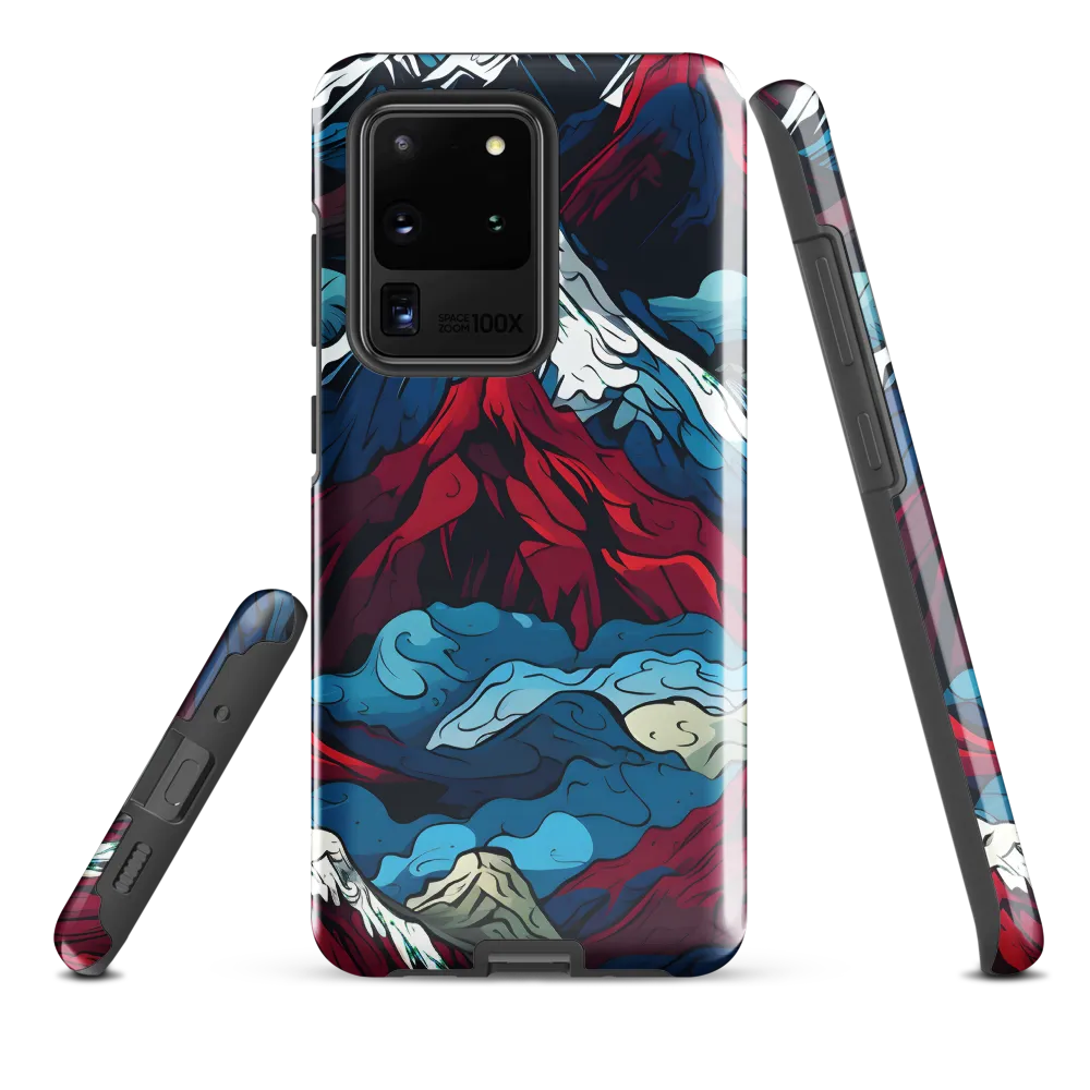 Mountain Majesty: An Abstract Voyage