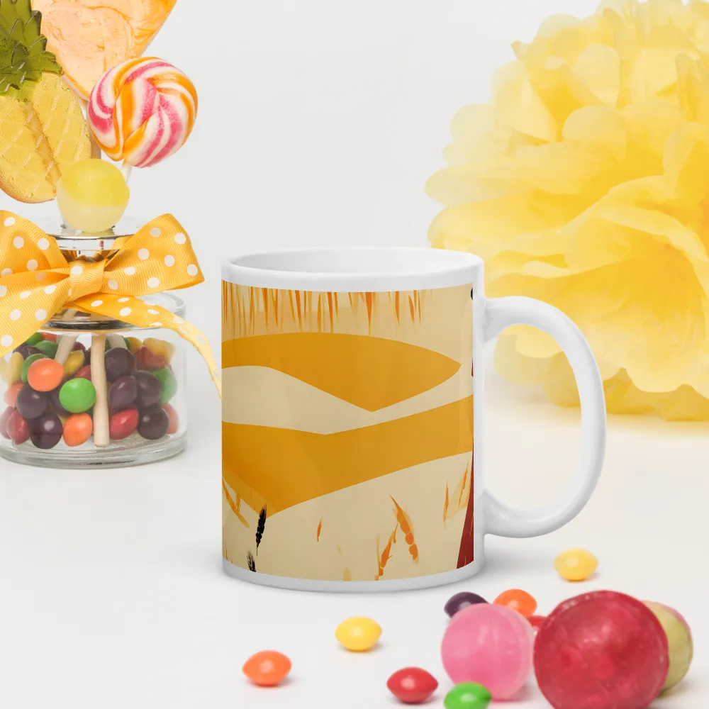 Embracing the Fields: A Floral Journey | Mugs | Multiple Sizes & Colors