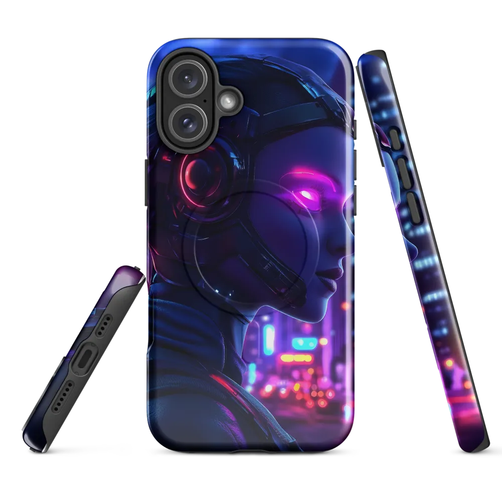 Neon Dreams: A Cyborg's Mystique