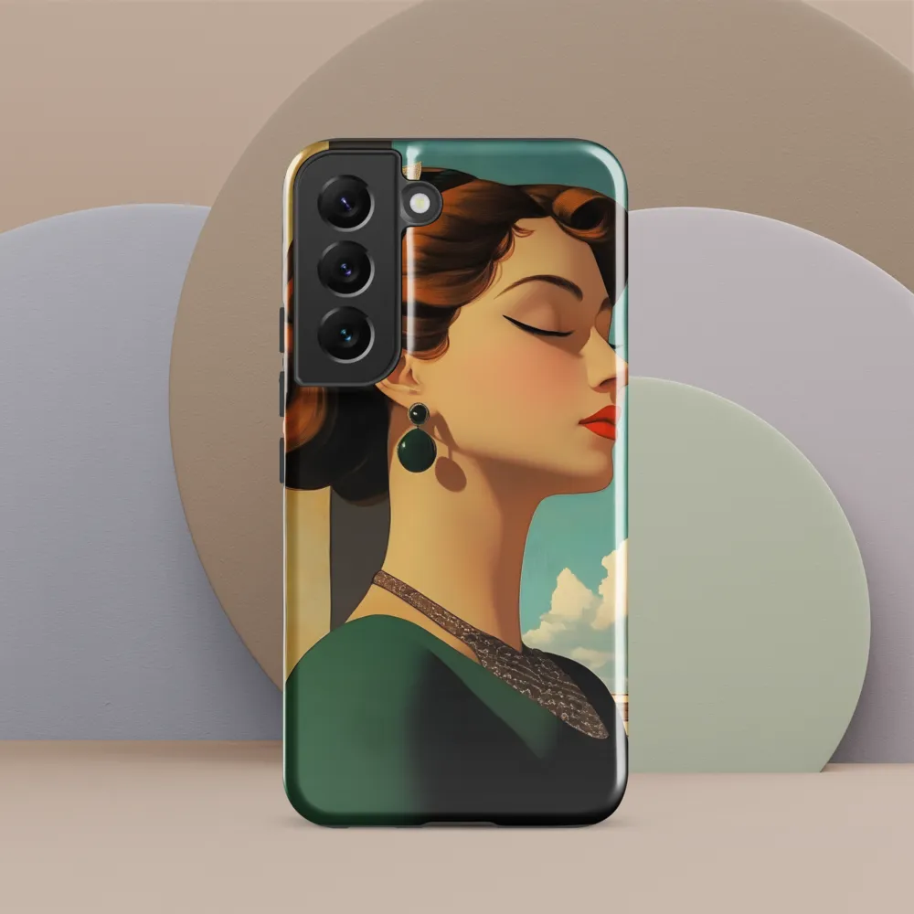 Elegance in Art Deco: A Portrait of Grace