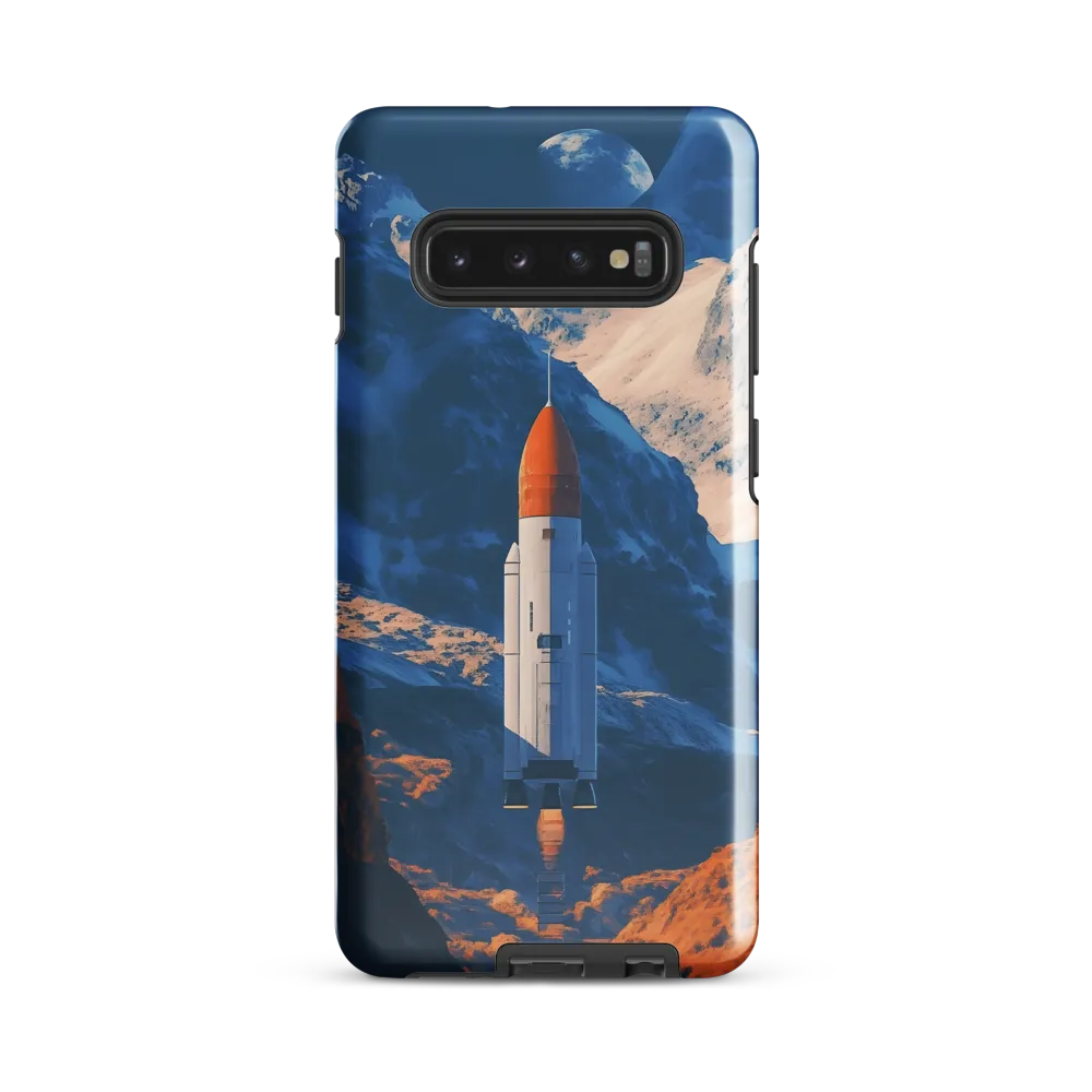 Journey Beyond the Mountains | Phone Case |  S10 Plus | Tough Case | Glossy