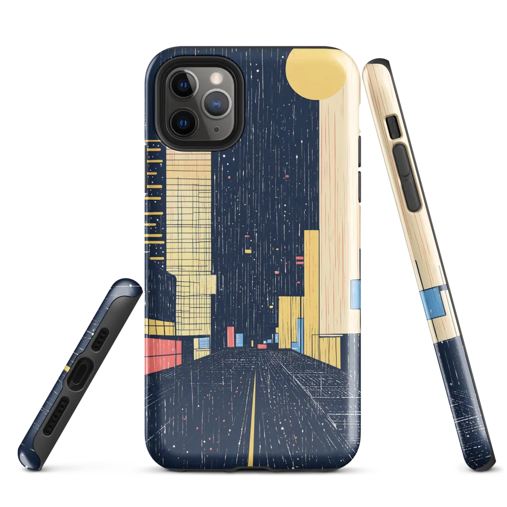 Urban Solitude: A Minimalist Perspective | Phone Case |  11 Pro Max | Tough Case | Glossy