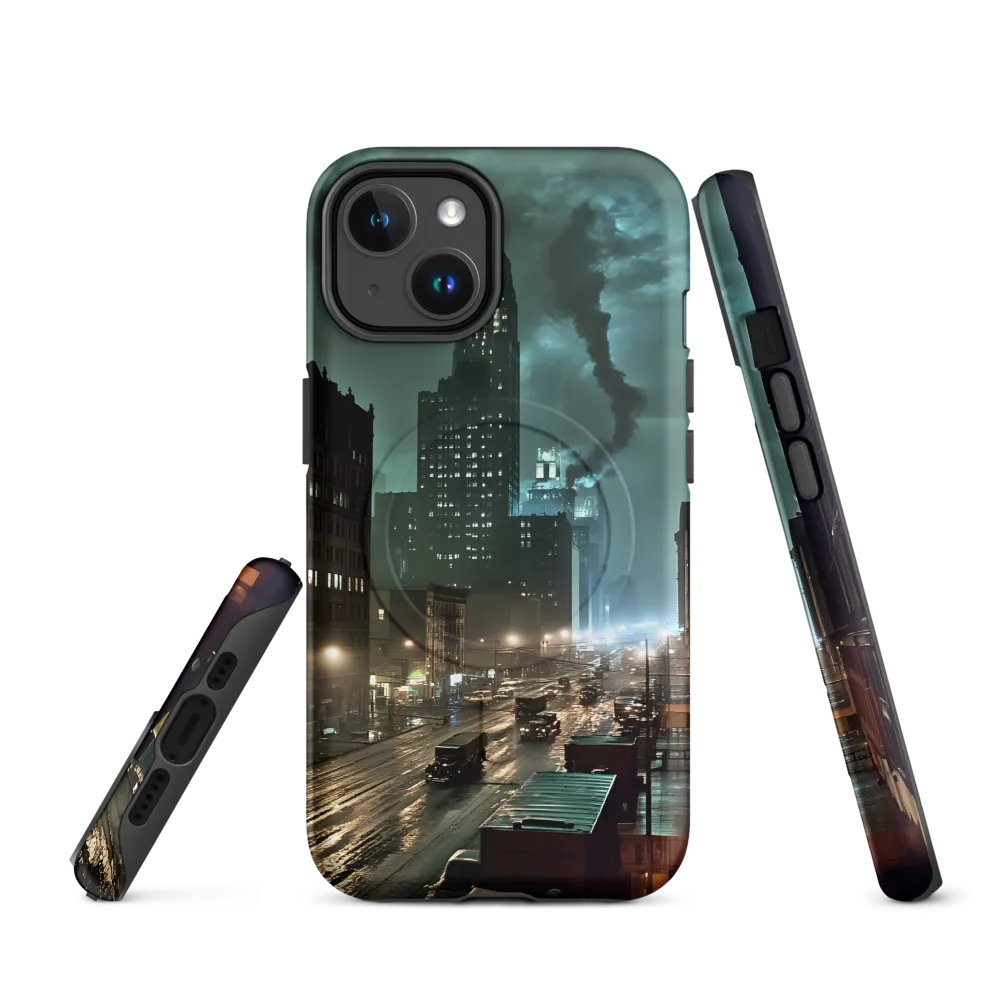 City of Shadows: A Nocturnal Symphony | Phone Case |  14 | MagSafe® Tough Case | Matte