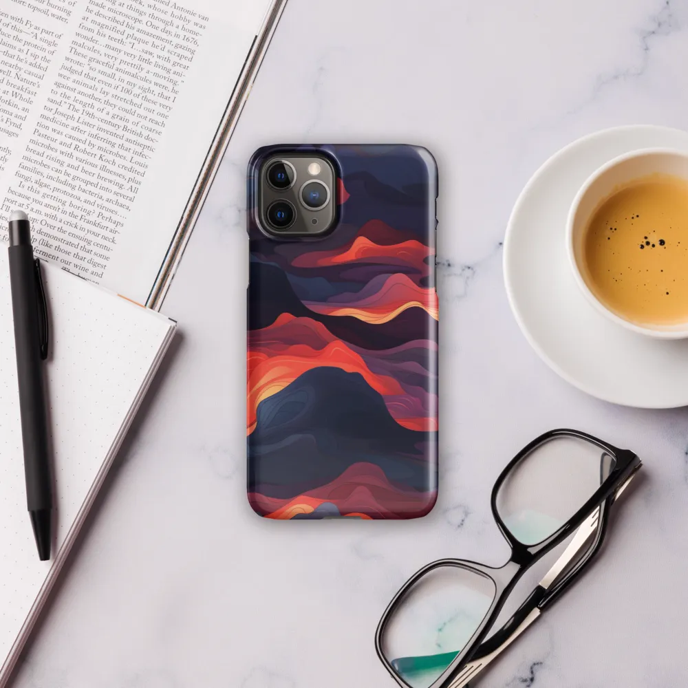 Ethereal Waves of Color | Phone Case |  11 Pro | Snap Case | Glossy