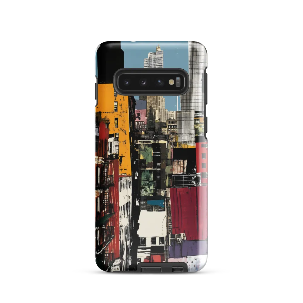 Urban Collage: A Vivid Cityscape