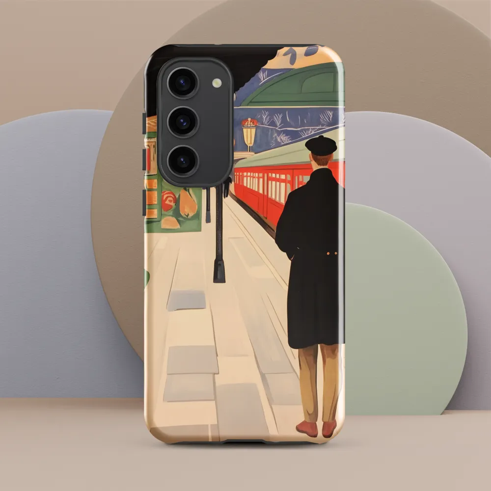 A Moment at the Station | Phone Case |  S23 Plus | Tough Case | Glossy