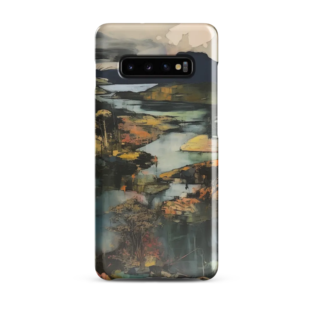 Harmony of Nature: An Abstract Journey | Phone Case |  S10 Plus | Snap Case | Glossy