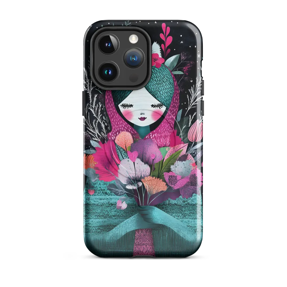 Whispers of Flora | Phone Case |  14 Pro Max | MagSafe® Tough Case | Glossy