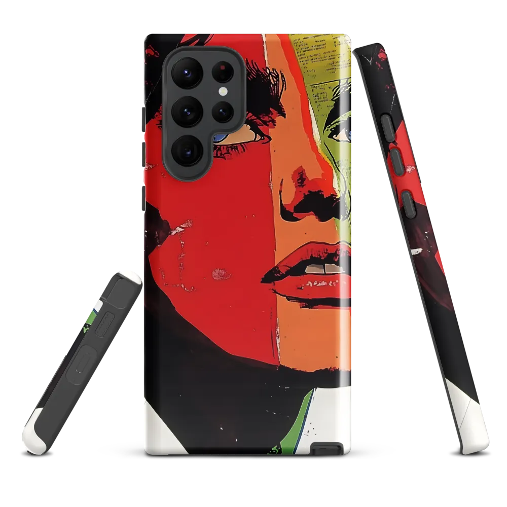 Vibrant Expressions: A Pop Art Portrait