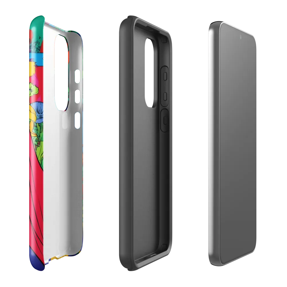Crowned Surrealism | Phone Case |  S23 Plus | Tough Case | Glossy