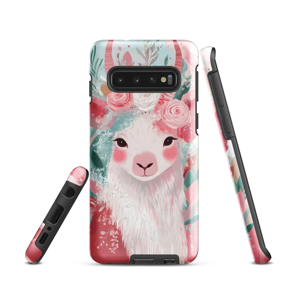 Spring Whimsy: The Floral Goat