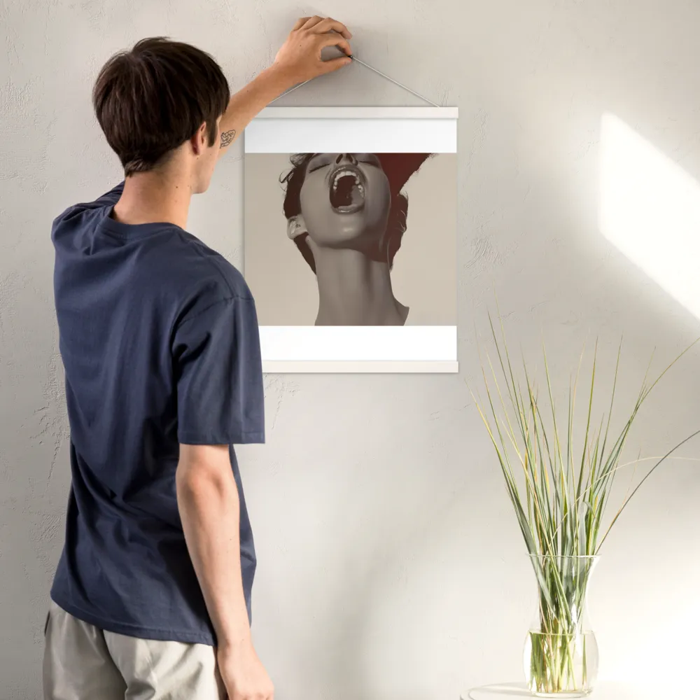 Echoes of Emotion | Poster With White Wood Hanger | 16″×20″