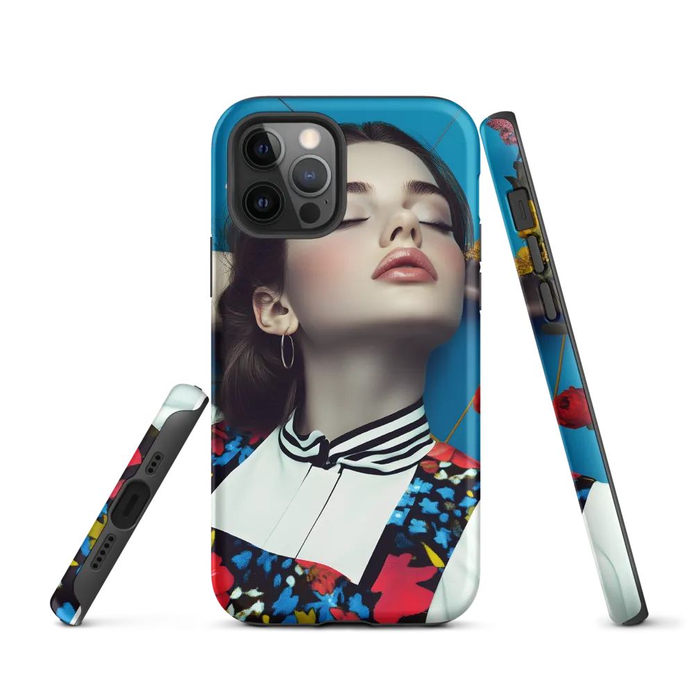 Harmony in Floral Fashion | Phone Case |  12 Pro | Tough Case | Matte