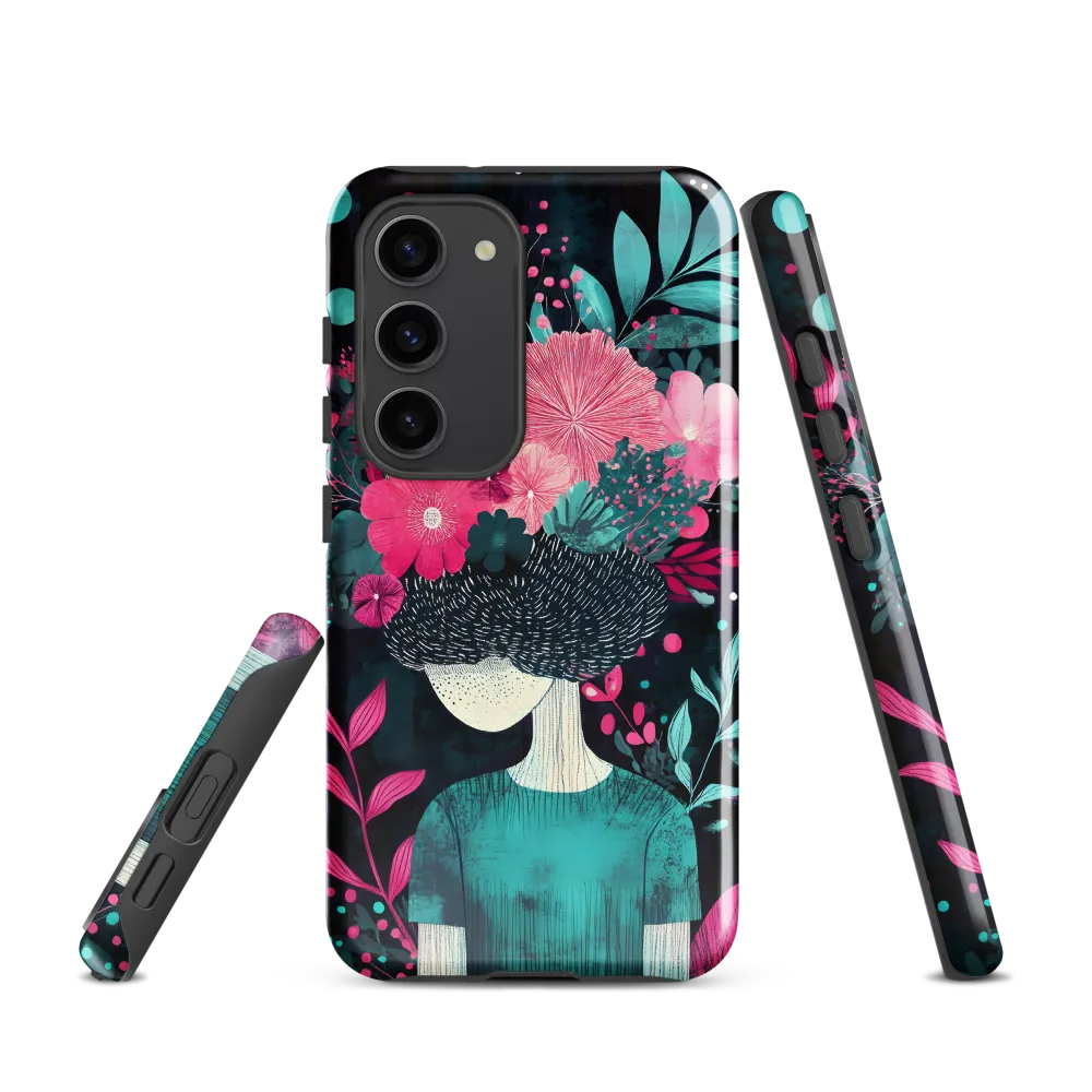 Floral Harmony: A Portrait of Serenity