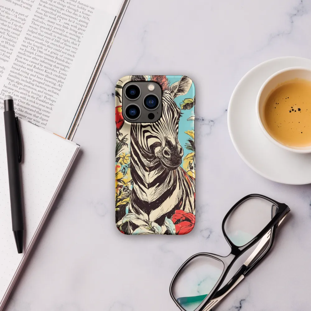 Zebra in Tropical Reverie