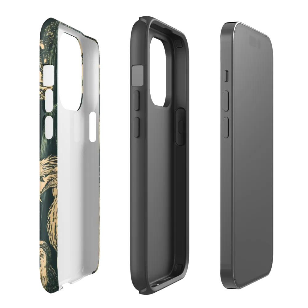 Forest Guardian: A Whimsical Encounter | Phone Case |  14 Pro | Tough Case | Matte