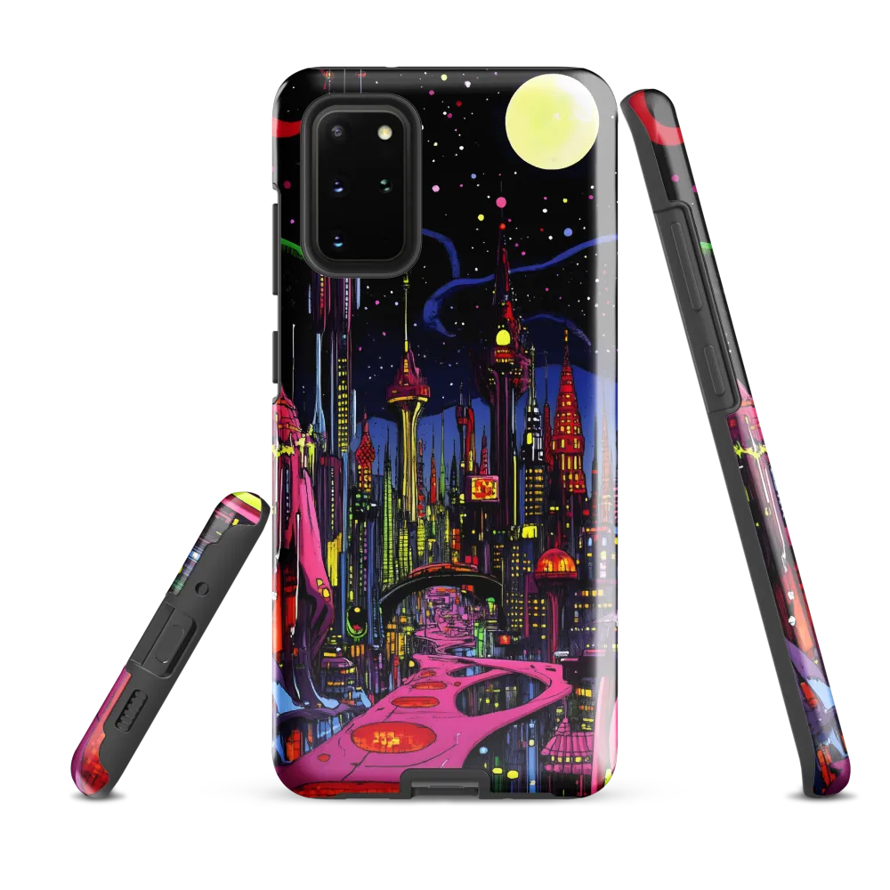 Neon Dreams of a Futuristic City