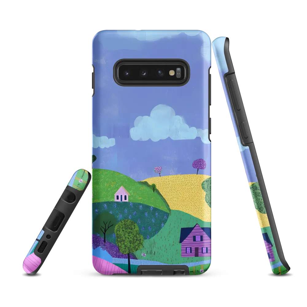 Whimsical Hills and Quaint Homes