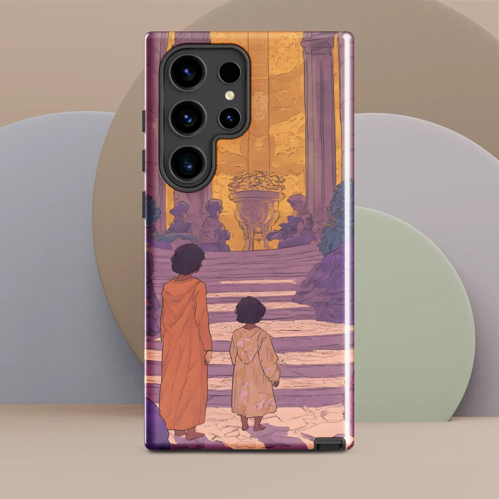 Journey into the Light | Phone Case |  S24 Ultra | Tough Case | Glossy