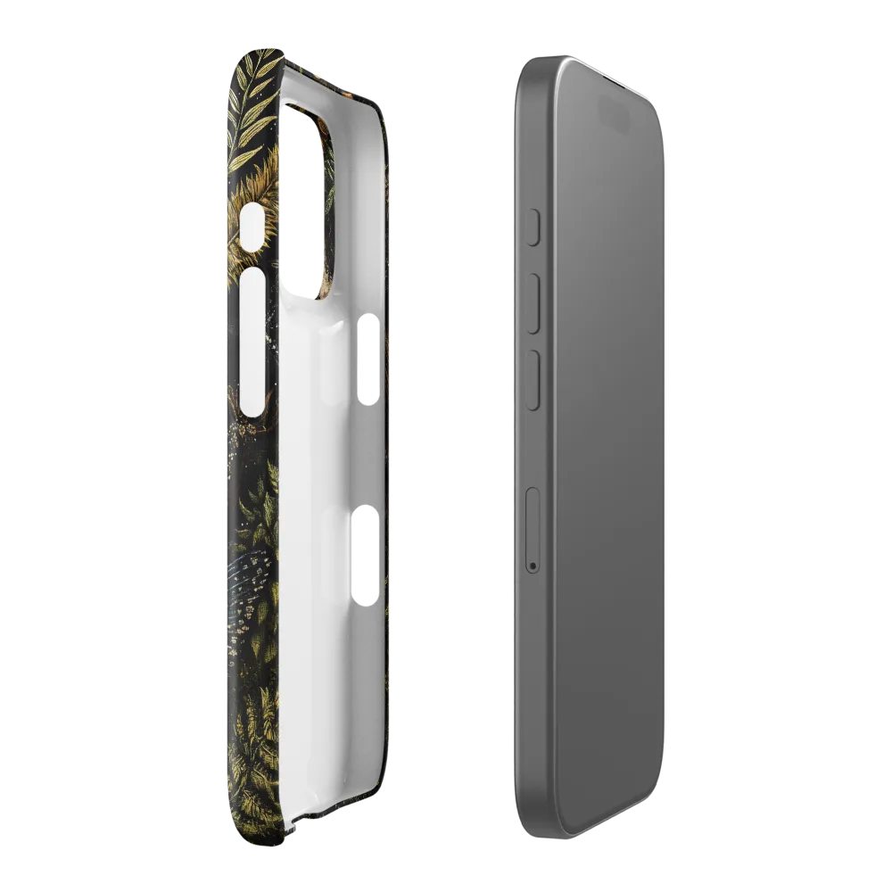 Nature's Embrace: A Surreal Portrait | Phone Case |  16 Pro | Snap Case | Glossy