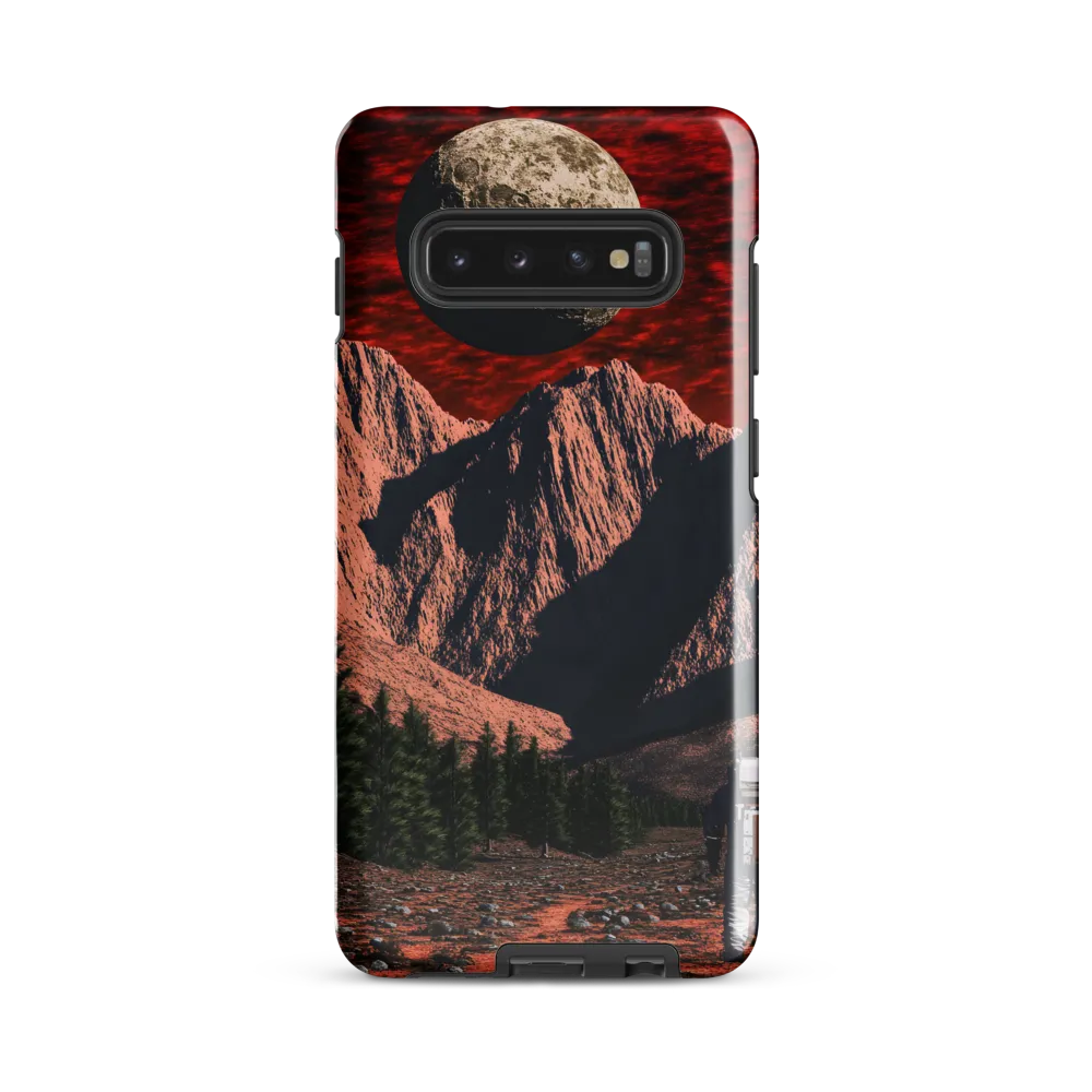 Beyond the Mountains: An Astronaut's Journey | Phone Case |  S10 Plus | Tough Case | Glossy