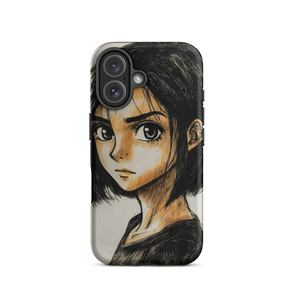 Portrait of Intensity | Phone Case