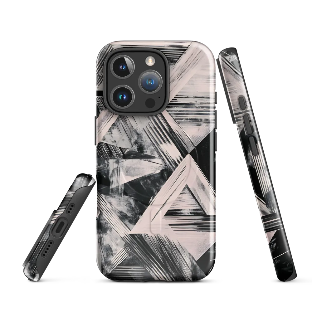 Geometric Harmony | Phone Case |  16 Pro | MagSafe® Tough Case | Glossy