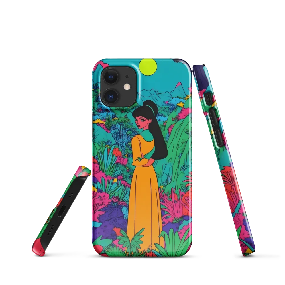 Ethereal Serenity in a Psychedelic Landscape