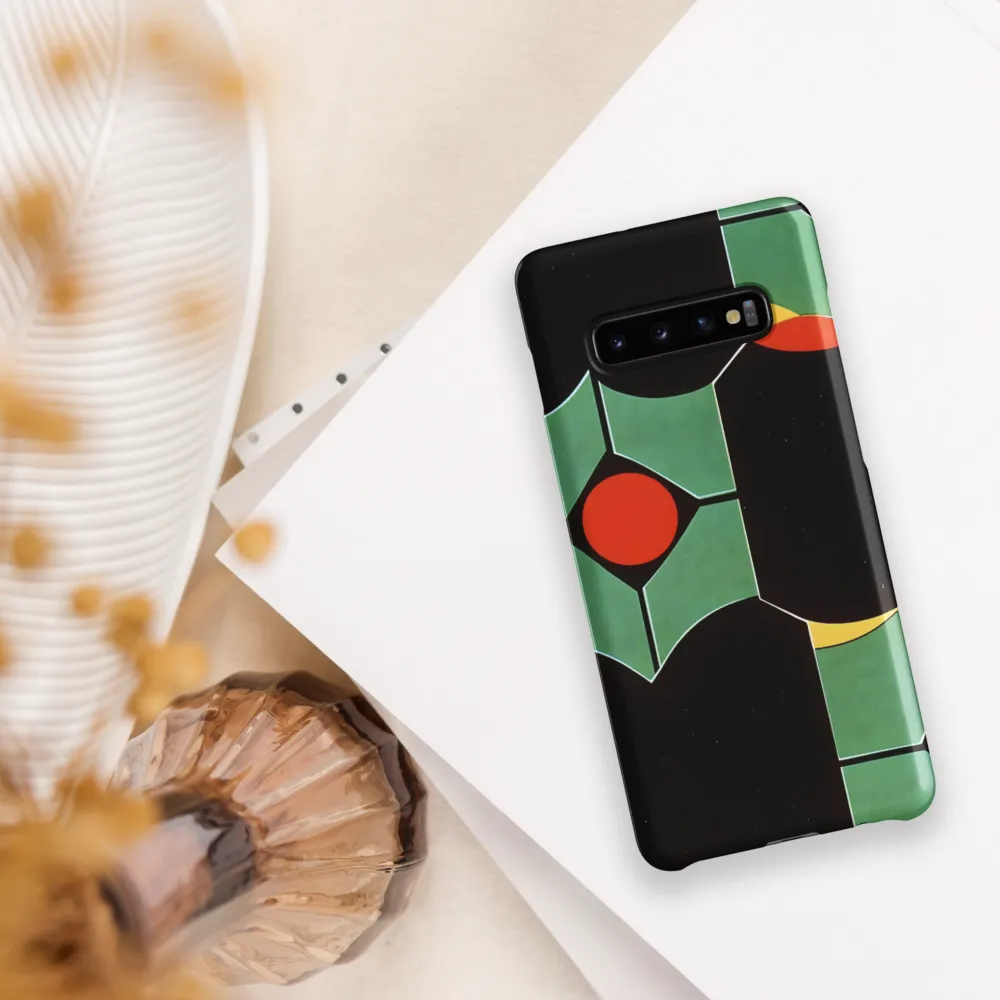 Modular Green Panels with Red Discs