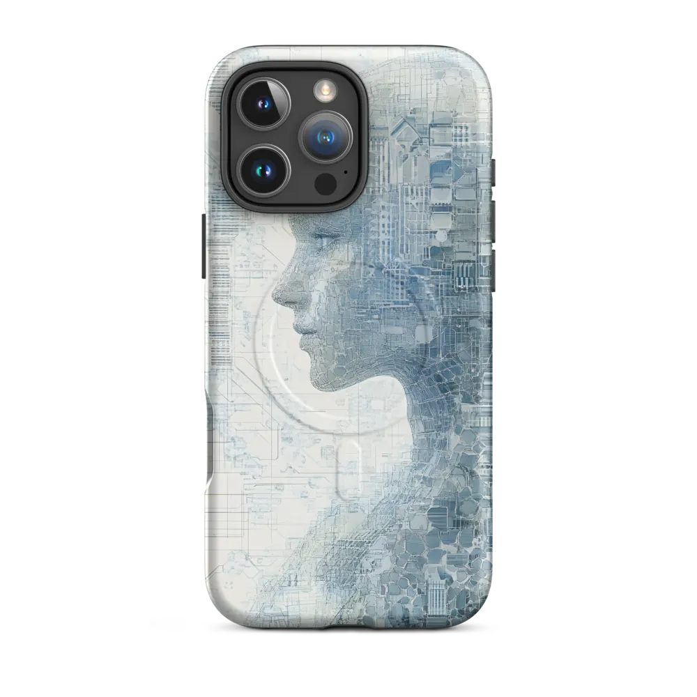 The Harmony of Human and Machine | Phone Case |  16 Pro Max | MagSafe® Tough Case | Matte
