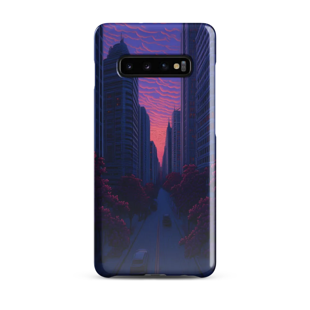 Dusk Serenity in the Urban Jungle | Phone Case |  S10 Plus | Snap Case | Glossy