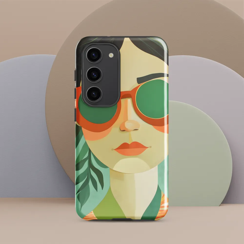 Bold Serenity: A Modern Portrait