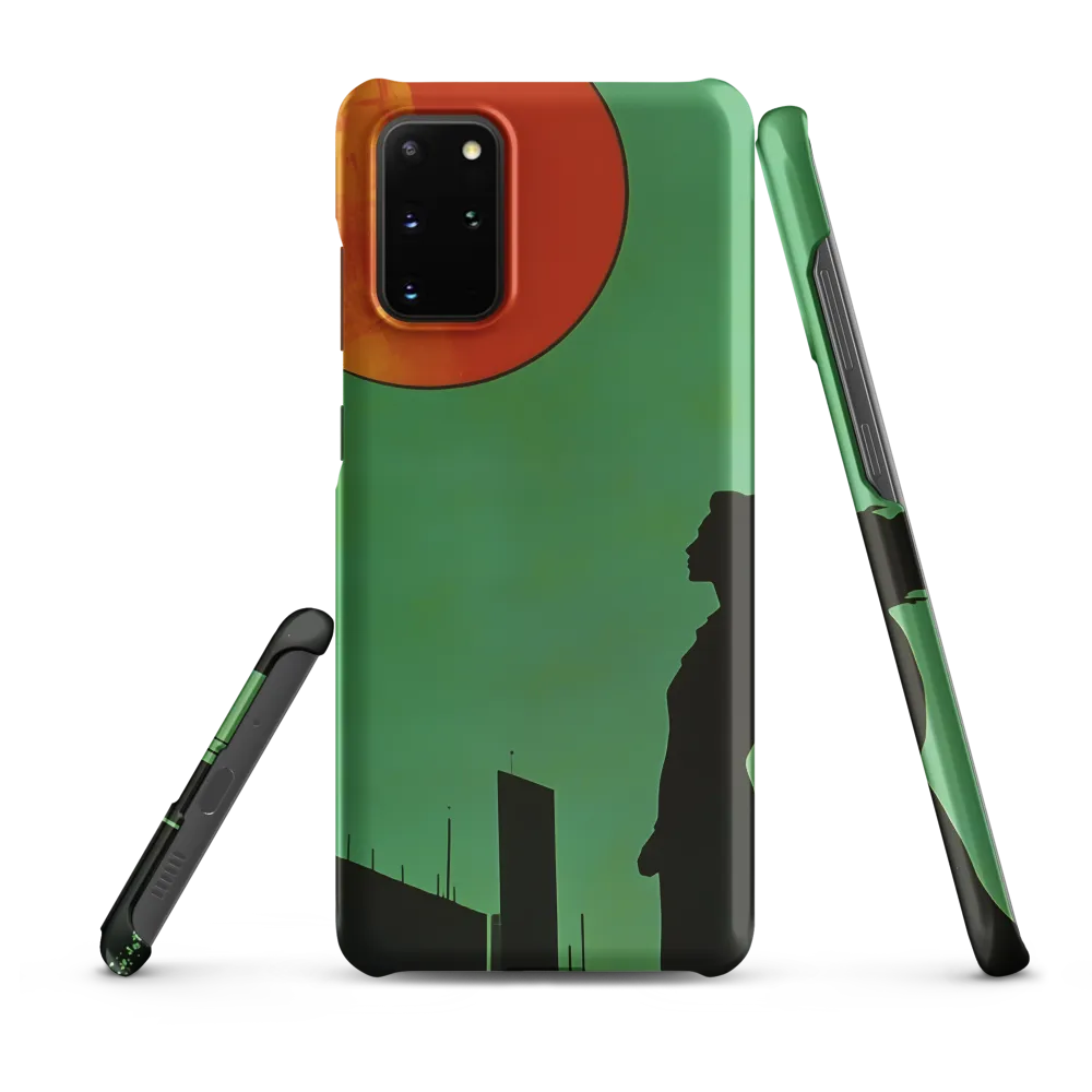 Silhouette of Contemplation | Phone Case |  S20 Plus | Snap Case | Matte