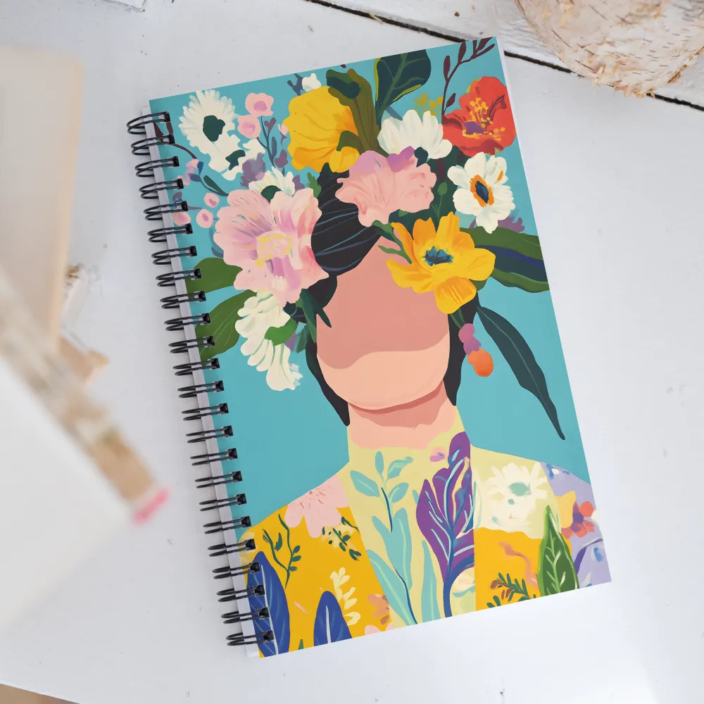 Blooming Identity | Spiral Notebook