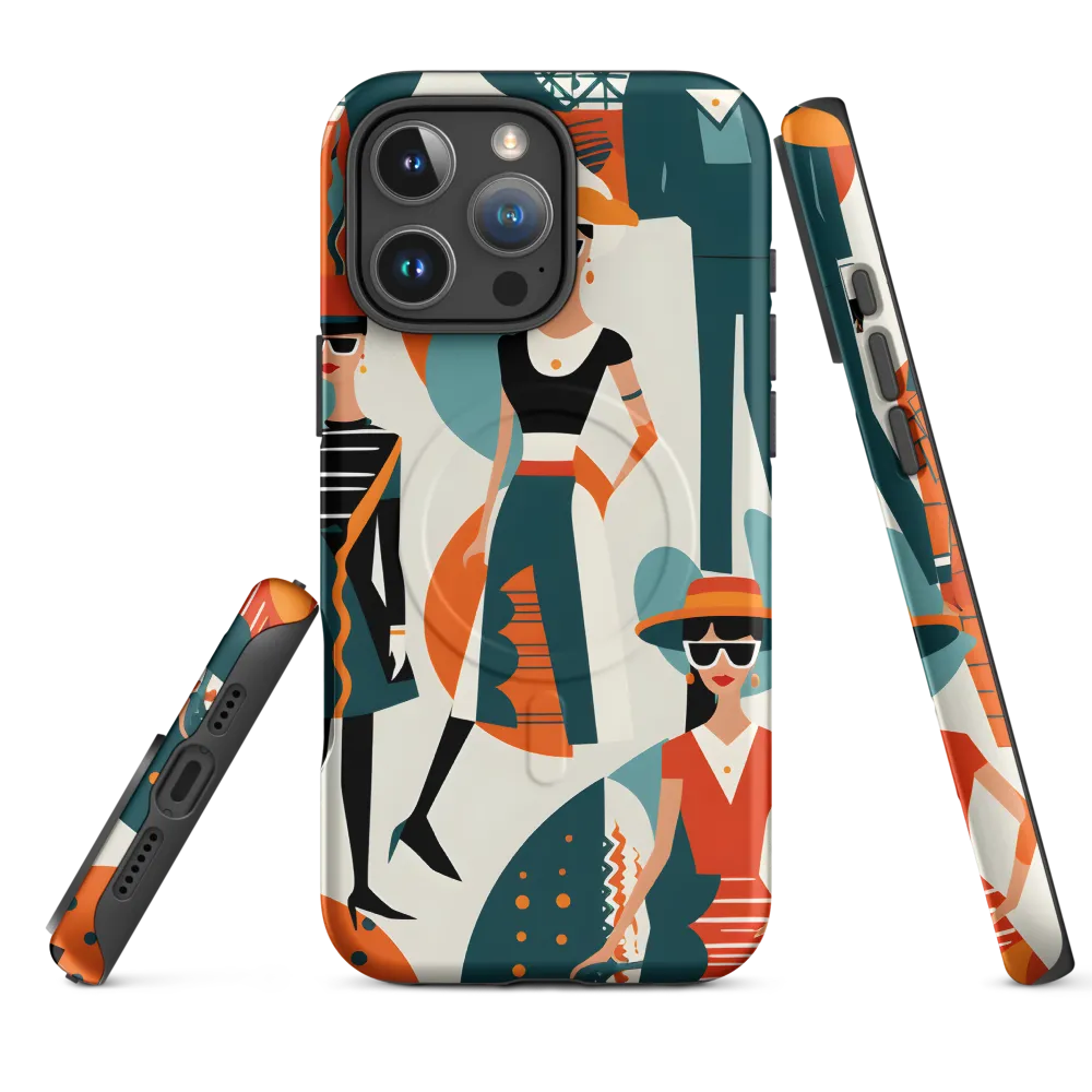 Chic Figures in Pop Art