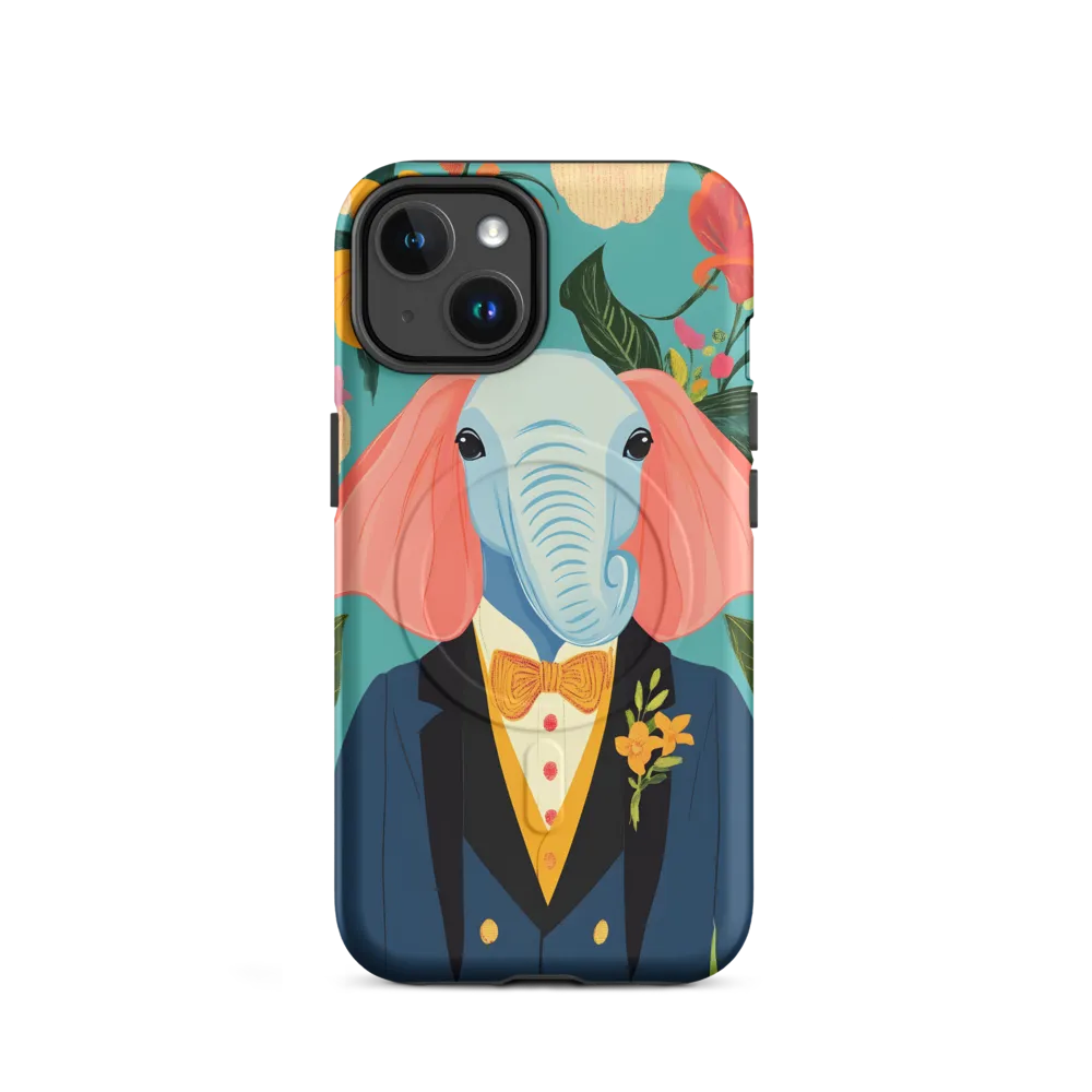 Elegance in Bloom | Phone Case |  14 | MagSafe® Tough Case | Matte