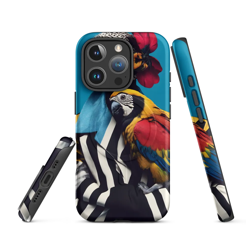 Vibrant Fusion of Flora and Fauna