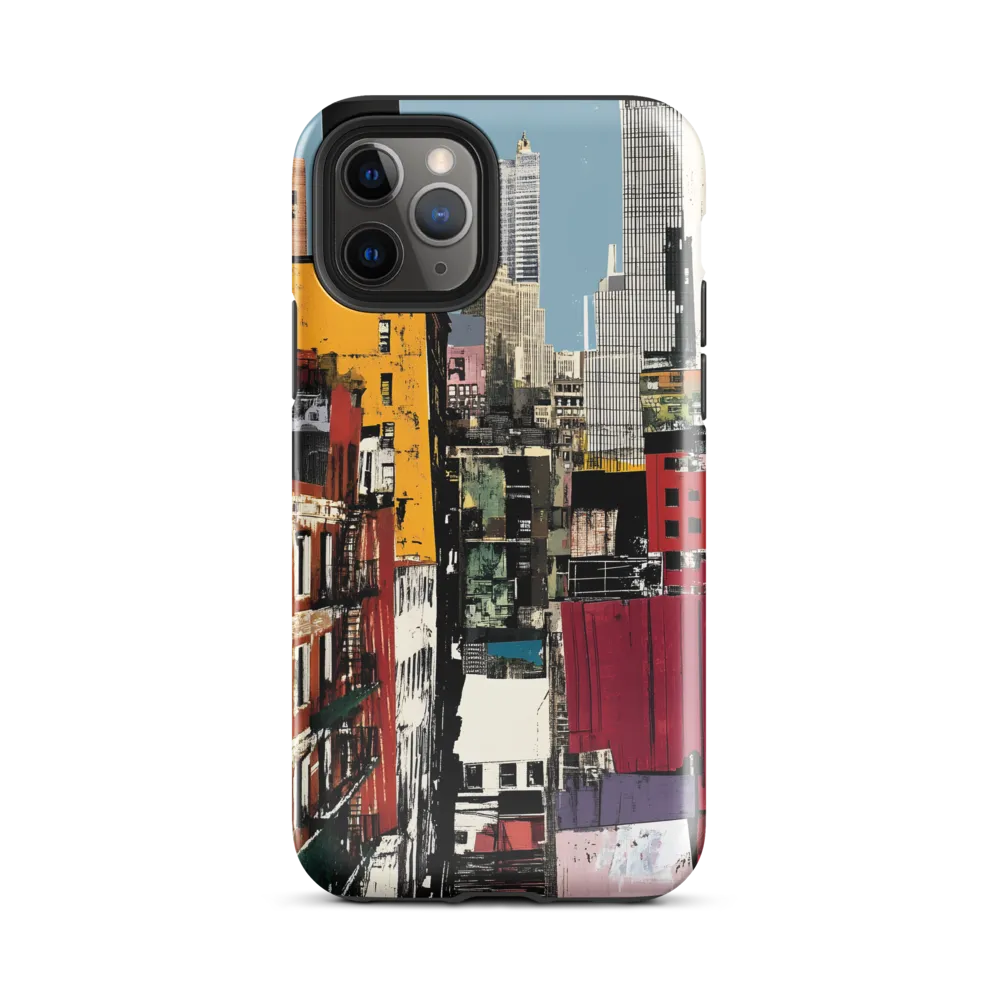 Urban Collage: A Vivid Cityscape