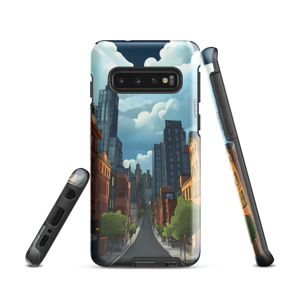 Urban Serenity: A Digital Cityscape