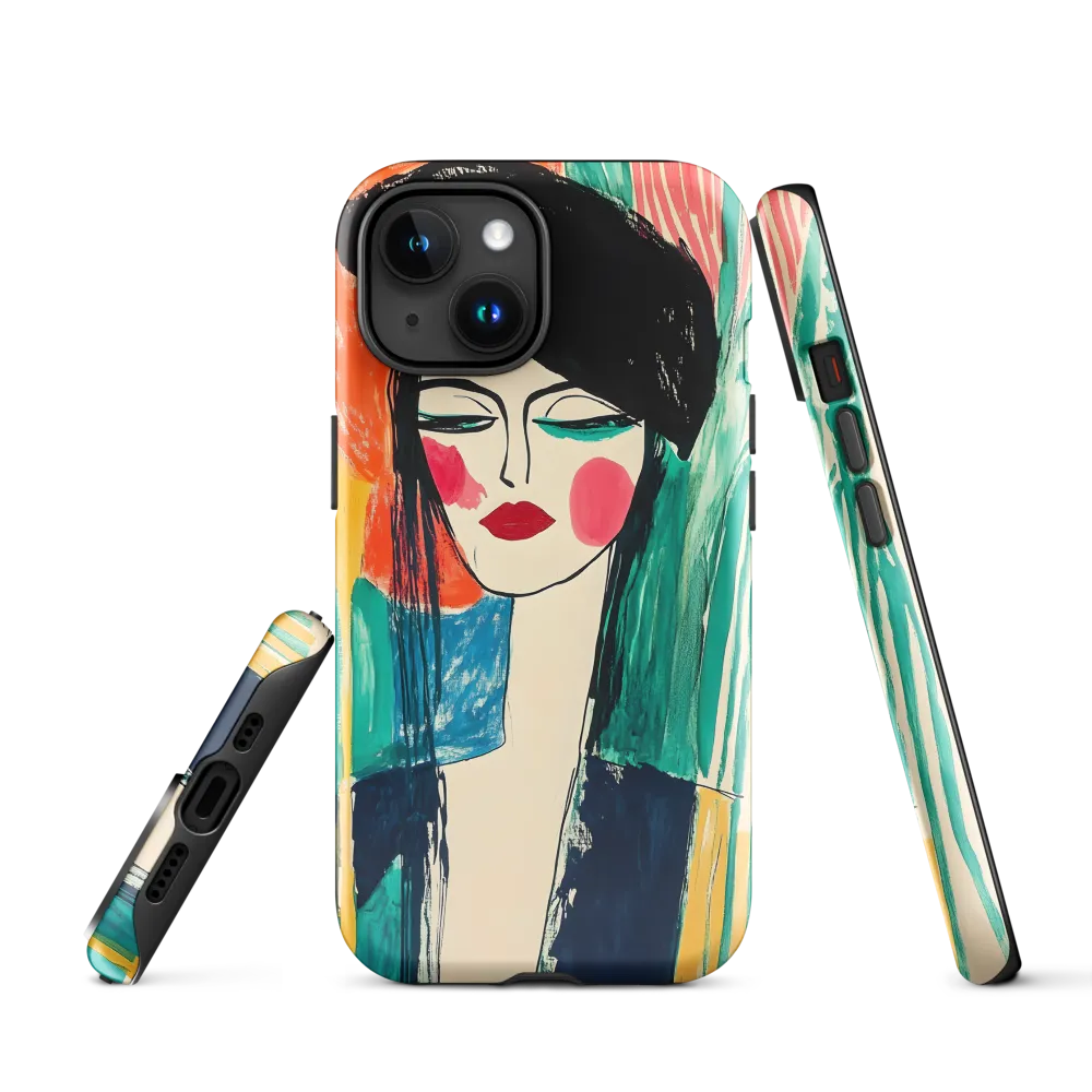 Portrait of Confidence | Phone Case |  15 | Tough Case | Glossy