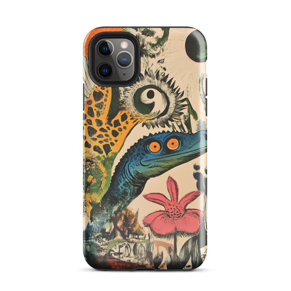 Whimsical Creature Encounter | Phone Case |  11 Pro Max | Tough Case | Glossy