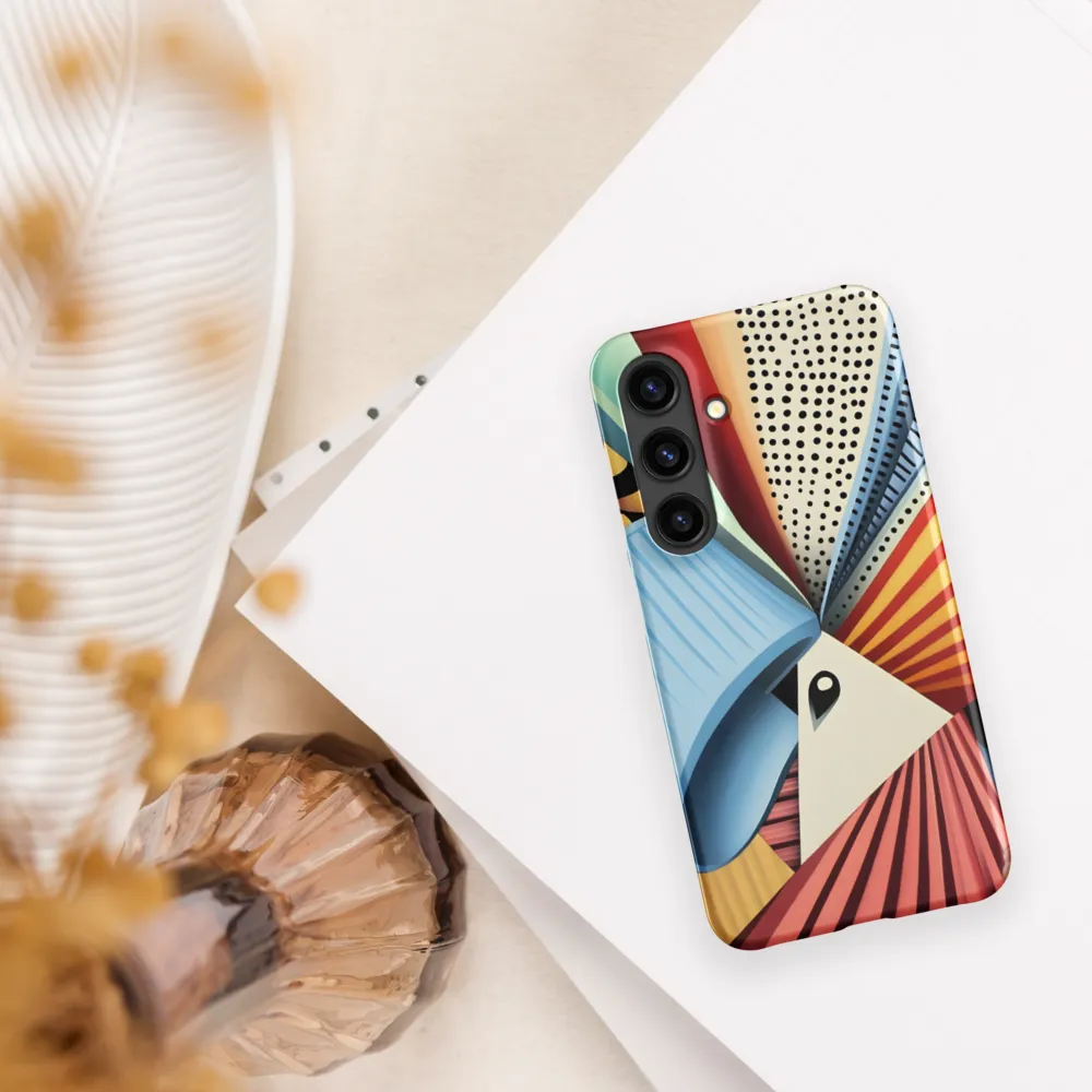 Symphony of Shapes | Phone Case |  S24 | Snap Case | Matte