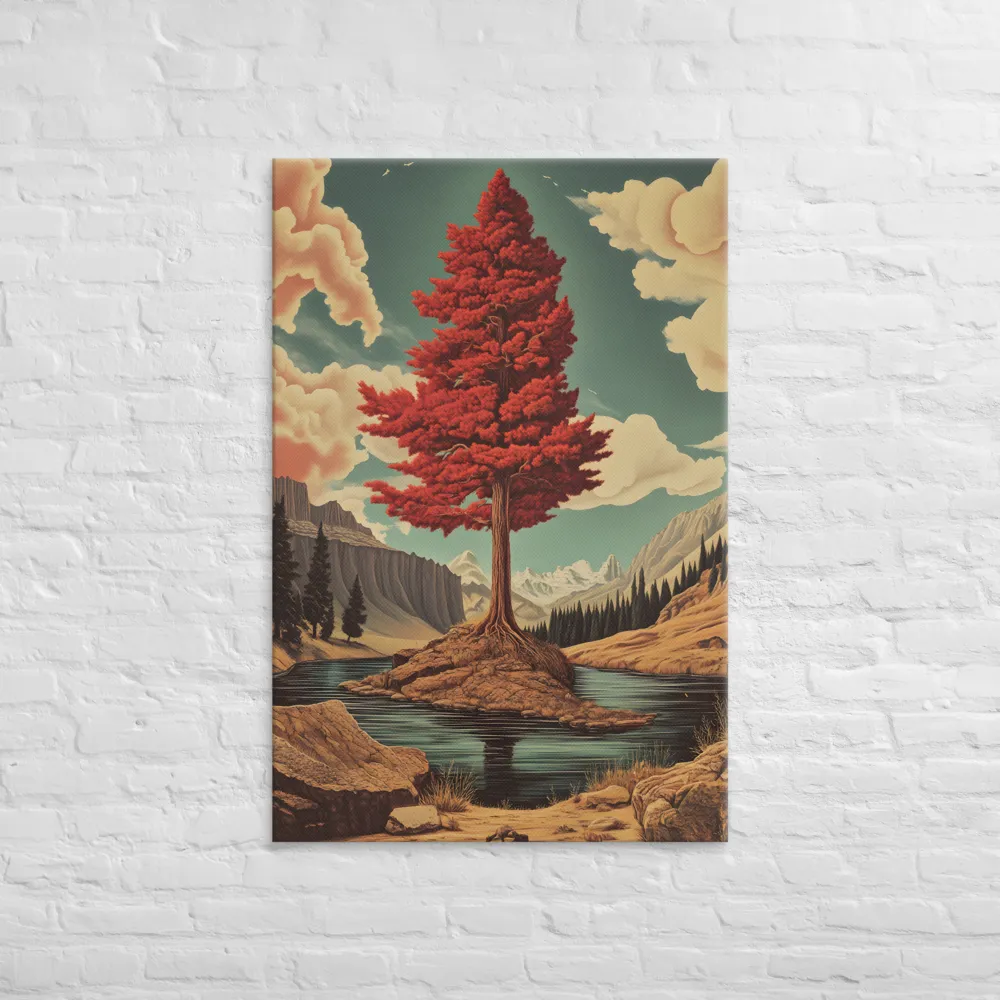 Majesty of the Solitary Tree | Canvas | 32″×48″