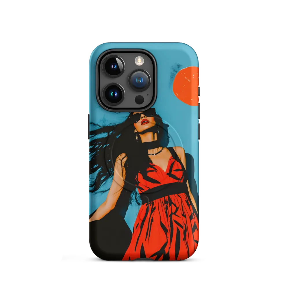 Sunset in Fashion: A Modern Portrait
