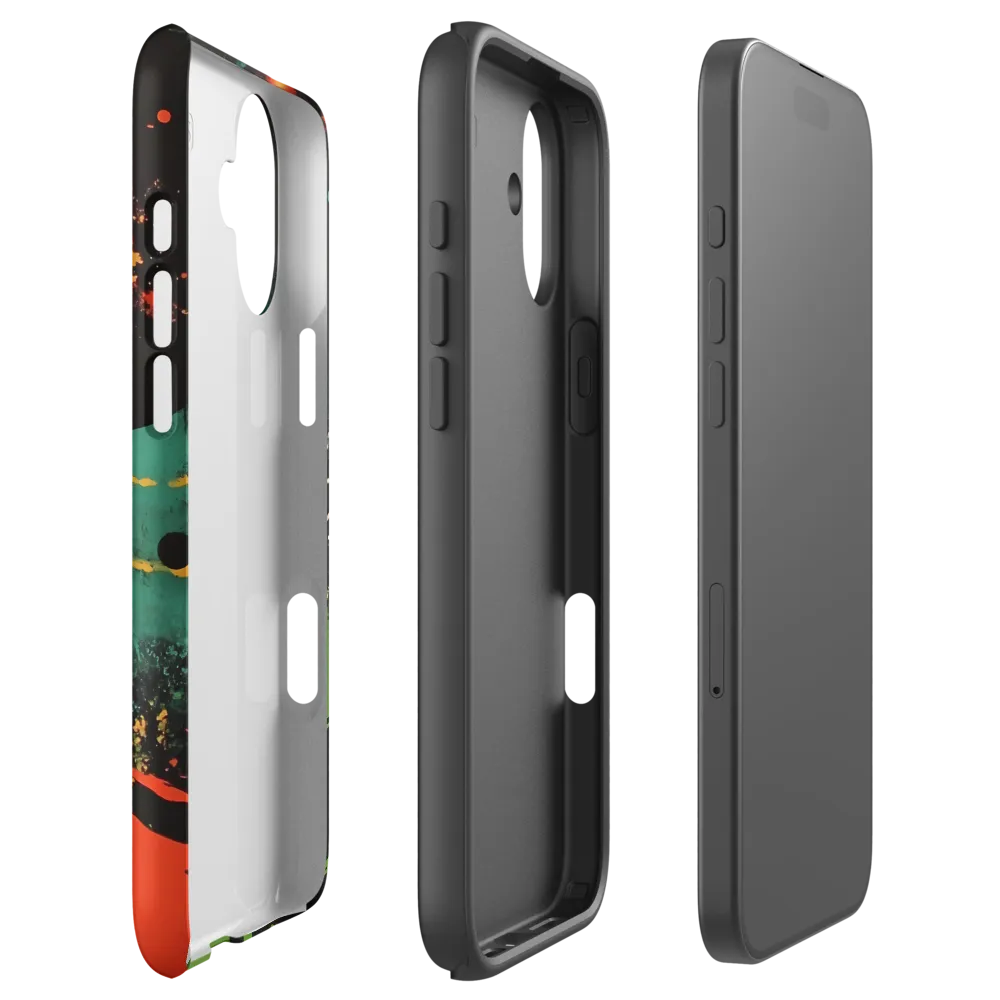 Journey Through the Cosmic Canvas | Phone Case |  16 Plus | Tough Case | Matte