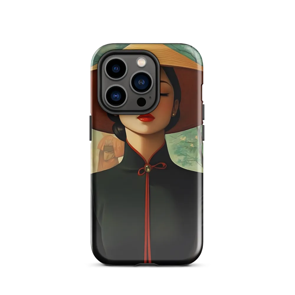Elegance in Tranquility | Phone Case |  14 Pro | Tough Case | Glossy
