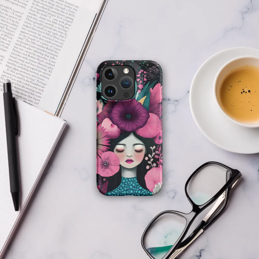 Blooming Serenity | Phone Case |  16 Pro | Snap Case | Matte