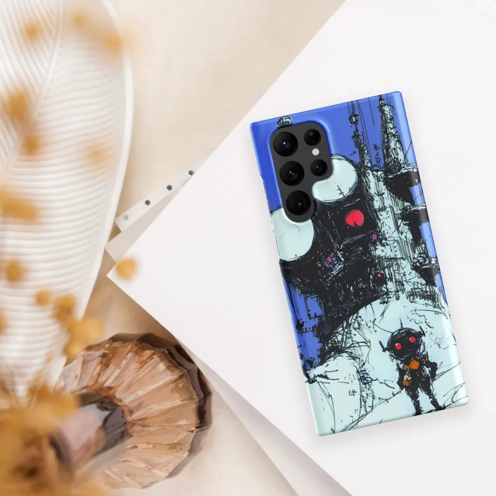 Echoes of a Futuristic Frontier | Phone Case |  S22 Ultra | Snap Case | Matte
