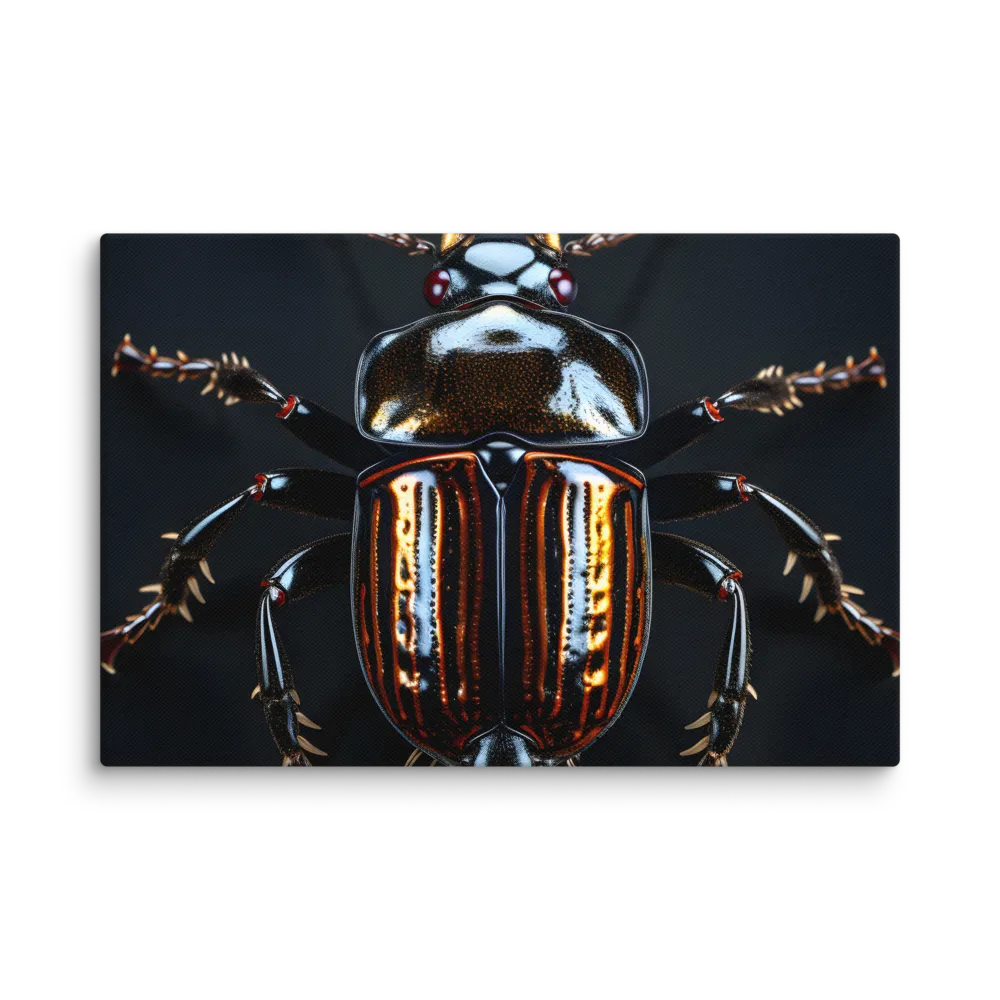 Luminous Insect Majesty | Canvas | 12″×18″